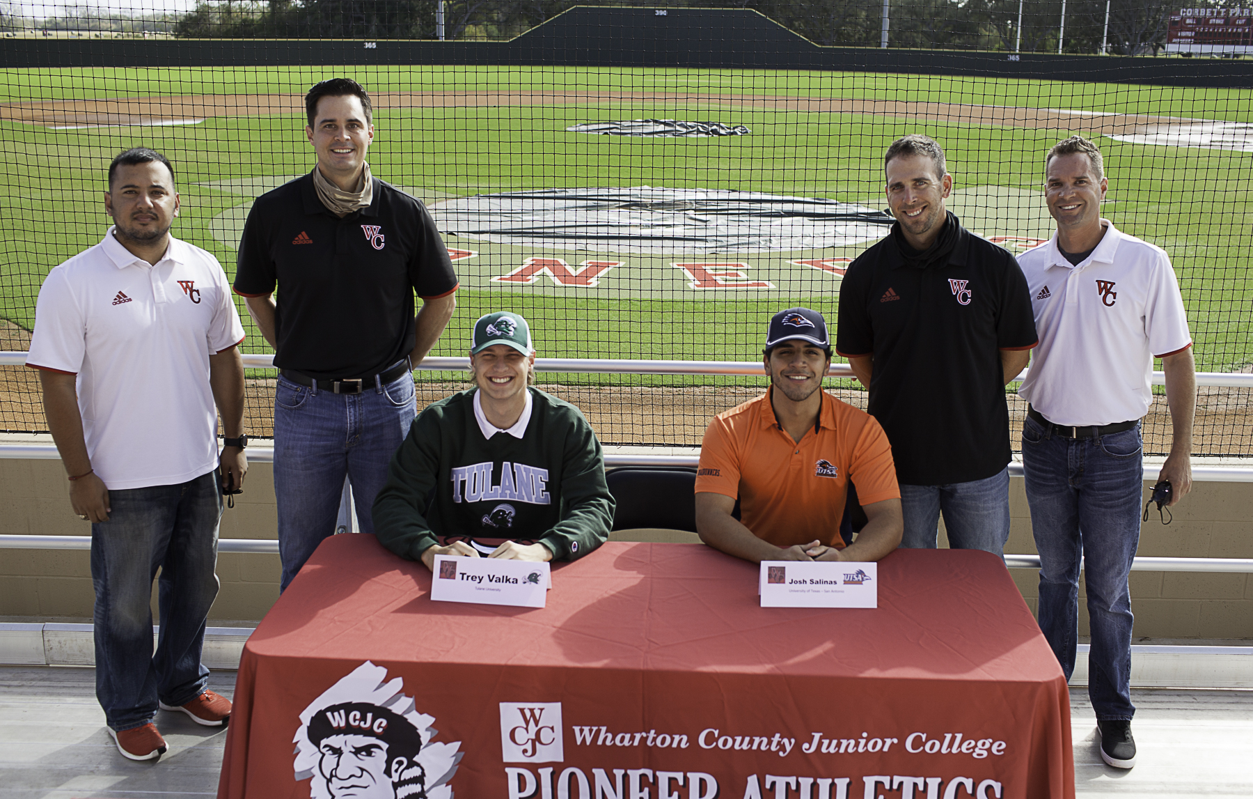 SIGNING DAY - WCJC baseball players sign to play ball at Division 1 universities