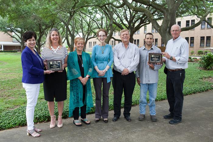 EMPLOYEE RECOGNITION - Awards issued to Faculty of the Year and Support Staff of the Year