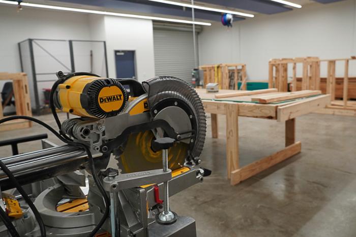 Equipment and supplies are ready for students at Wharton County Junior College's Construction Trades Training facility on the Bay City campus. A ribbon cutting ceremony is planned for 11 a.m. Wednesday, Feb. 12, at the campus. The event is free and open to the public.  