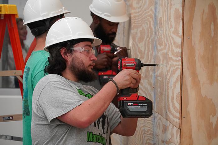 Wharton County Junior College has secured $5 million in state appropriations for its Bay City Trade School. A variety of construction trades courses are taught at the location.
