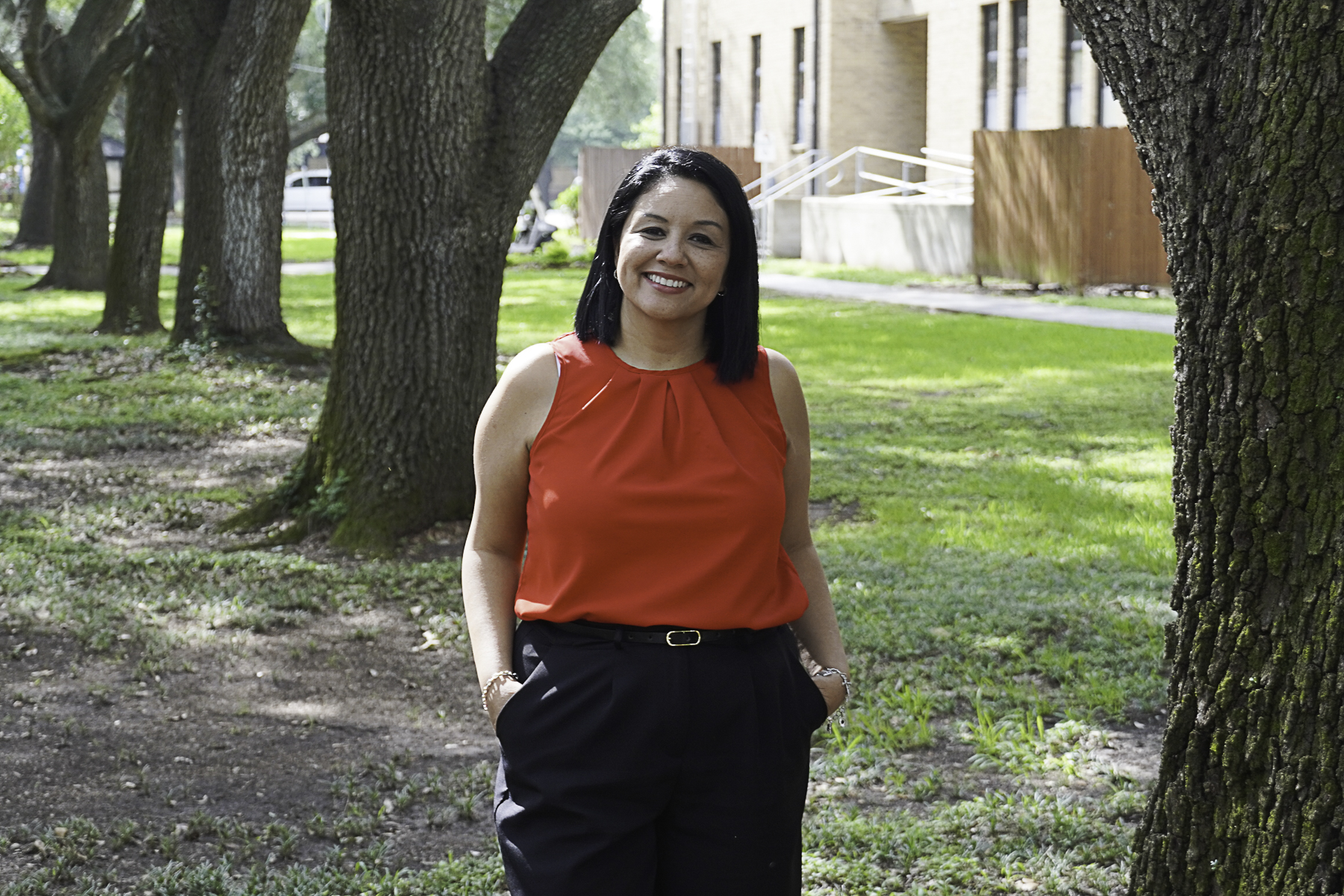 El Campo native Lori Rosales found purpose and confidence as a Wharton County Junior College student and now works for the college in Information Technology.  