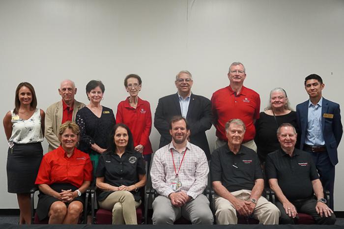 Wharton County Junior College recently hosted District 85 State Representative Stan Kitzman.