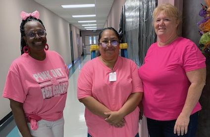 PINKED OUT FOR CANCER - WCJC Senior Citizens Program observes Breast Cancer Awareness Month